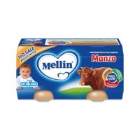 MELLIN OMOGENEIZZATO MANZO 2X120G